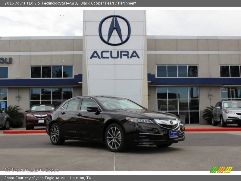 Black Copper Pearl / Parchment 2015 Acura TLX 3.5 Technology SH-AWD