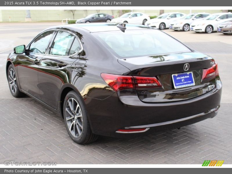 Black Copper Pearl / Parchment 2015 Acura TLX 3.5 Technology SH-AWD