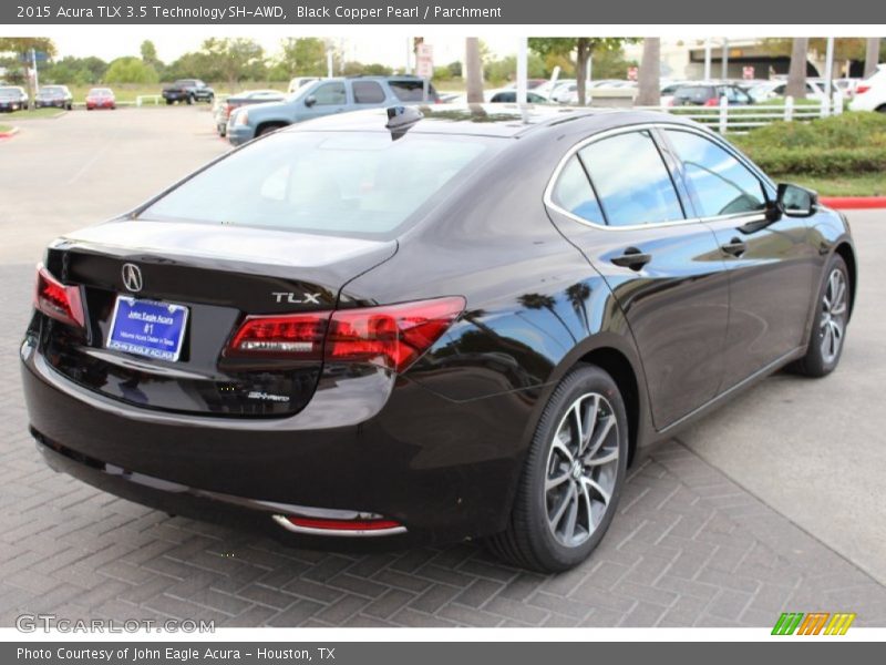 Black Copper Pearl / Parchment 2015 Acura TLX 3.5 Technology SH-AWD
