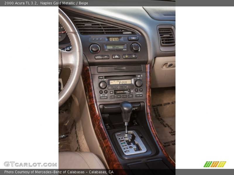Naples Gold Metallic / Beige 2000 Acura TL 3.2