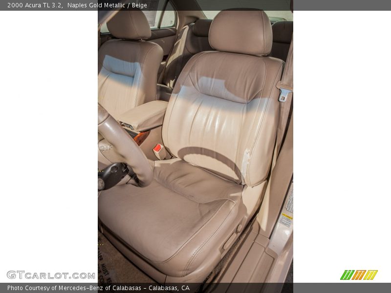 Naples Gold Metallic / Beige 2000 Acura TL 3.2