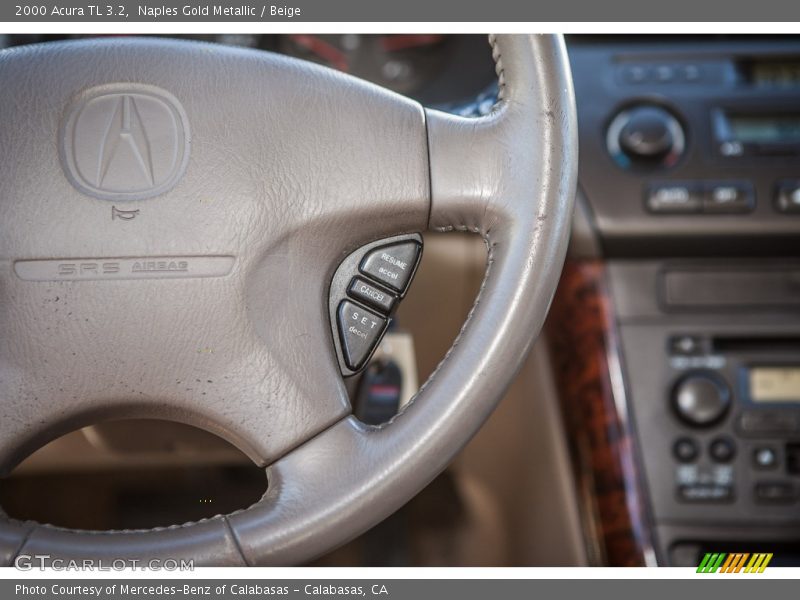 Naples Gold Metallic / Beige 2000 Acura TL 3.2