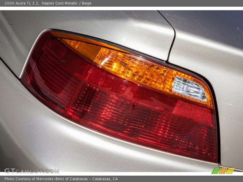 Naples Gold Metallic / Beige 2000 Acura TL 3.2