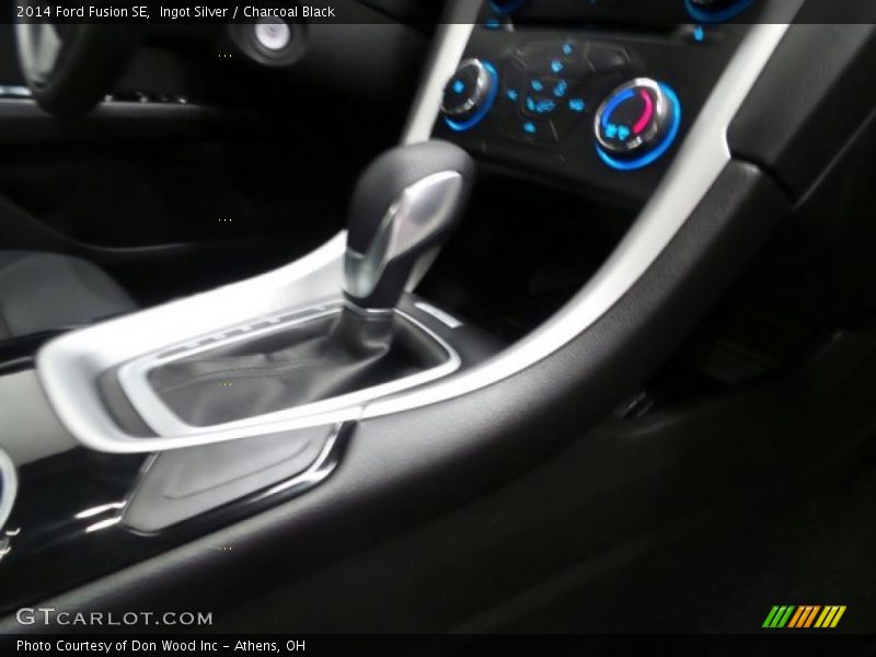 Ingot Silver / Charcoal Black 2014 Ford Fusion SE