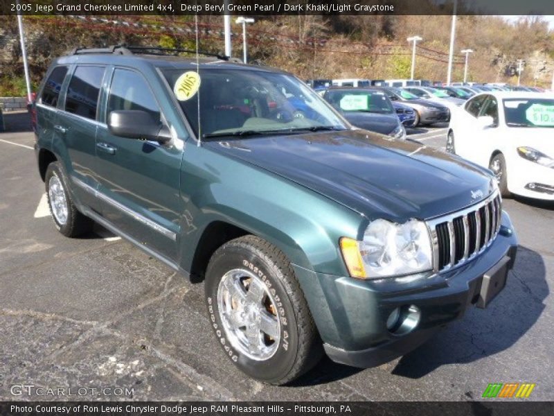 Front 3/4 View of 2005 Grand Cherokee Limited 4x4