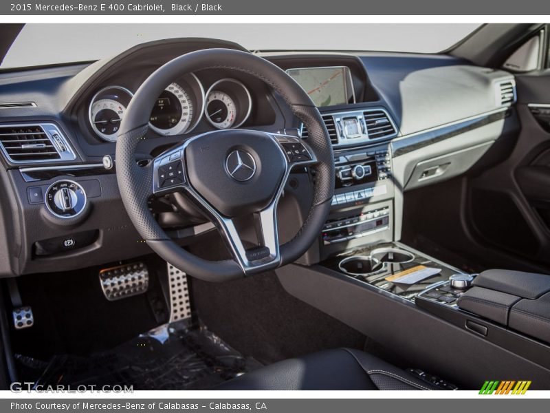 Dashboard of 2015 E 400 Cabriolet