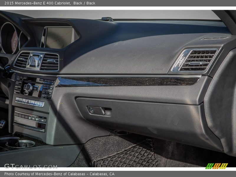 Black / Black 2015 Mercedes-Benz E 400 Cabriolet