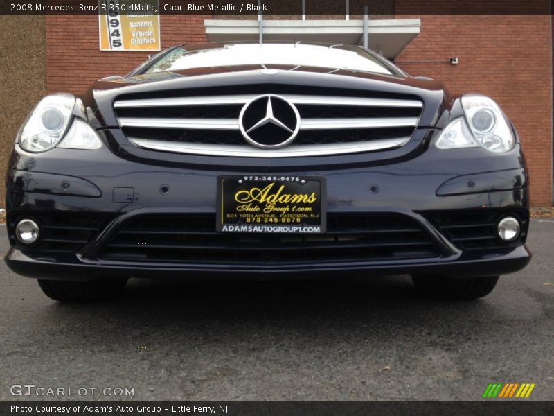 Capri Blue Metallic / Black 2008 Mercedes-Benz R 350 4Matic