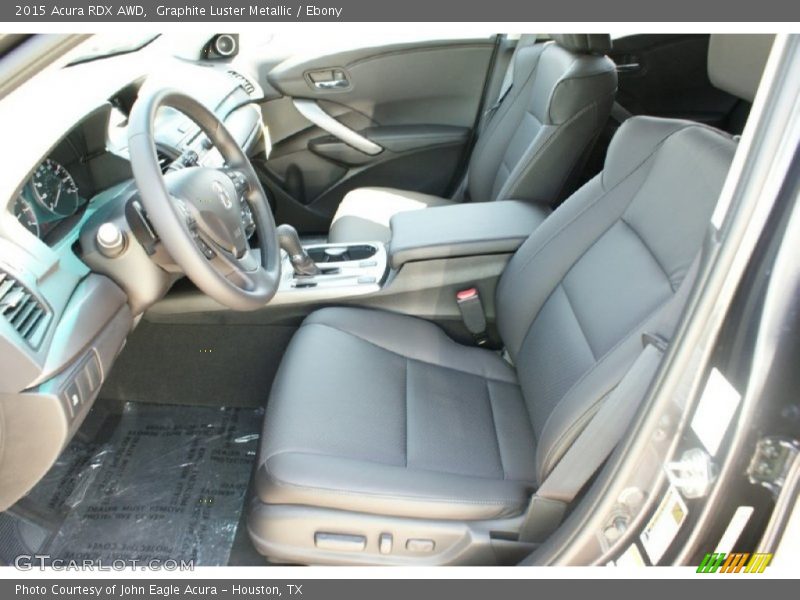 Front Seat of 2015 RDX AWD