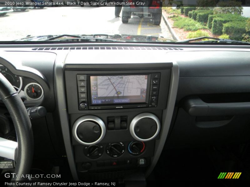 Black / Dark Slate Gray/Medium Slate Gray 2010 Jeep Wrangler Sahara 4x4