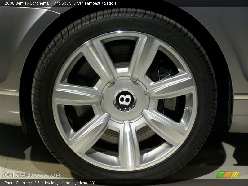 Silver Tempest / Saddle 2008 Bentley Continental Flying Spur