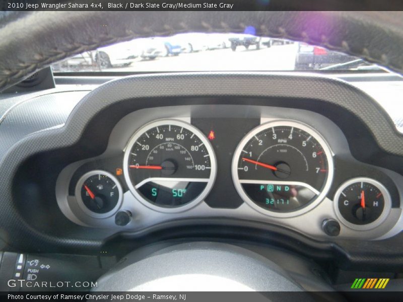 Black / Dark Slate Gray/Medium Slate Gray 2010 Jeep Wrangler Sahara 4x4