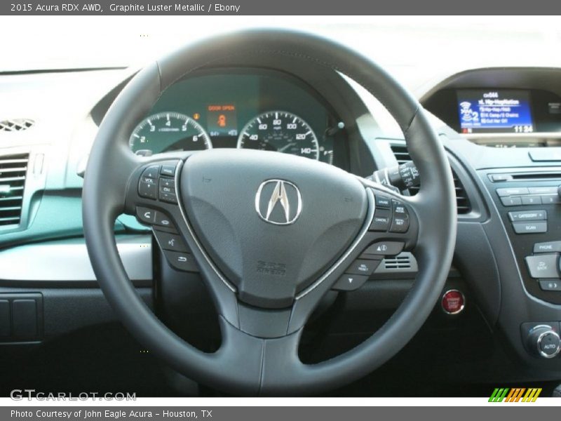 Graphite Luster Metallic / Ebony 2015 Acura RDX AWD