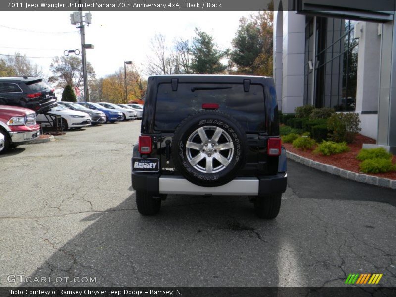 Black / Black 2011 Jeep Wrangler Unlimited Sahara 70th Anniversary 4x4