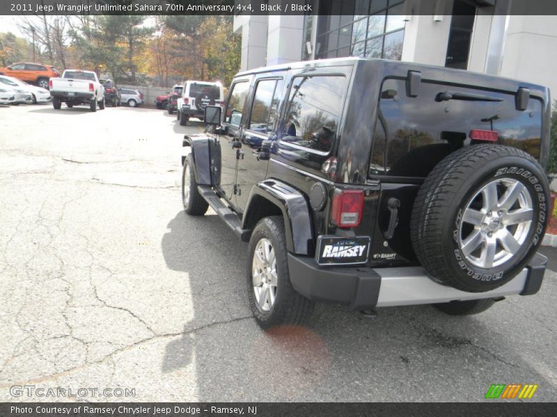 Black / Black 2011 Jeep Wrangler Unlimited Sahara 70th Anniversary 4x4