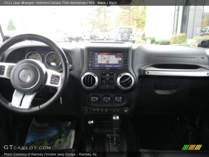 Black / Black 2011 Jeep Wrangler Unlimited Sahara 70th Anniversary 4x4