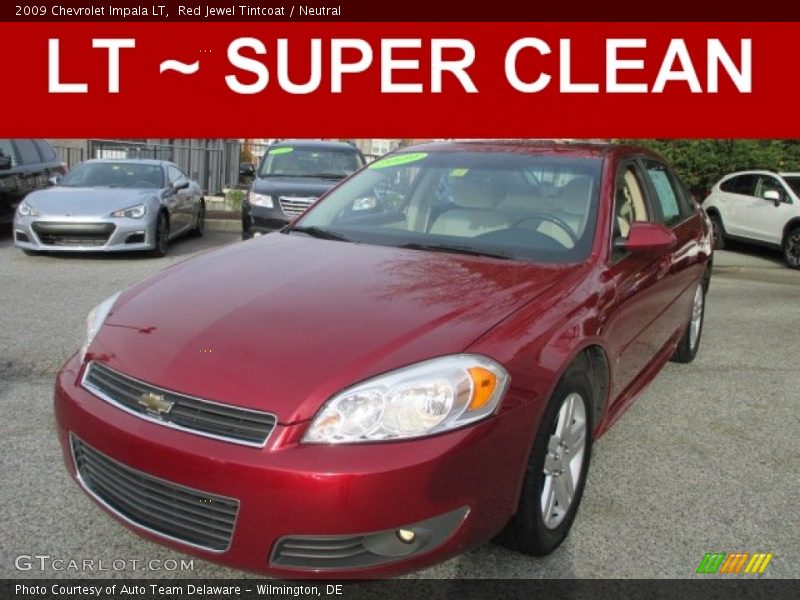 Red Jewel Tintcoat / Neutral 2009 Chevrolet Impala LT