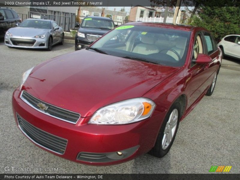 Red Jewel Tintcoat / Neutral 2009 Chevrolet Impala LT