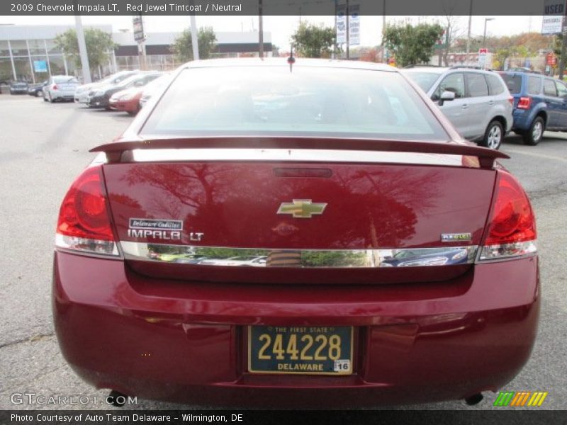 Red Jewel Tintcoat / Neutral 2009 Chevrolet Impala LT