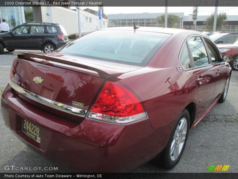Red Jewel Tintcoat / Neutral 2009 Chevrolet Impala LT
