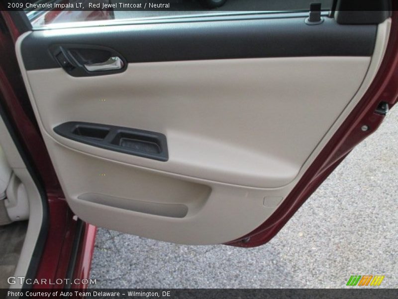 Red Jewel Tintcoat / Neutral 2009 Chevrolet Impala LT