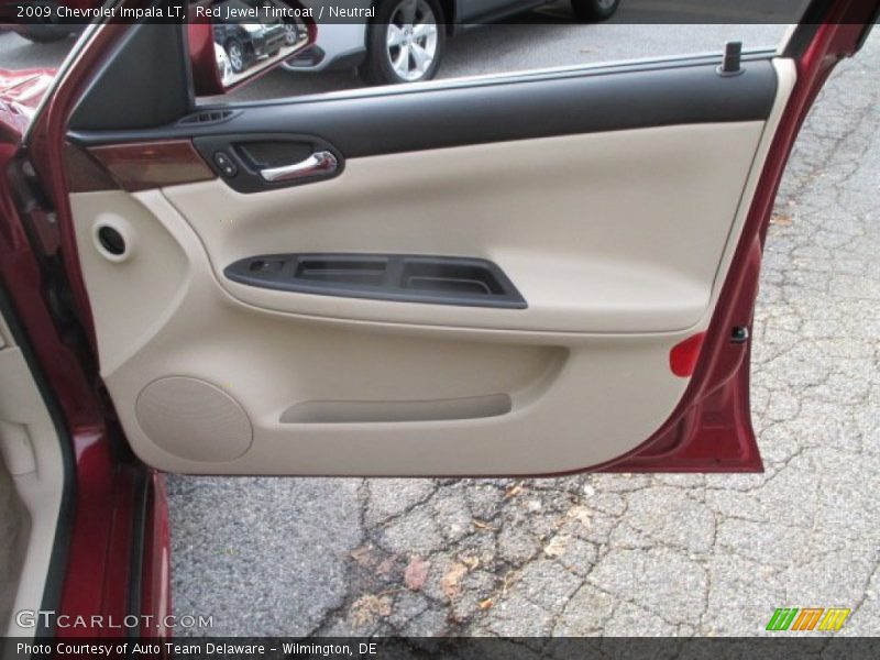 Red Jewel Tintcoat / Neutral 2009 Chevrolet Impala LT