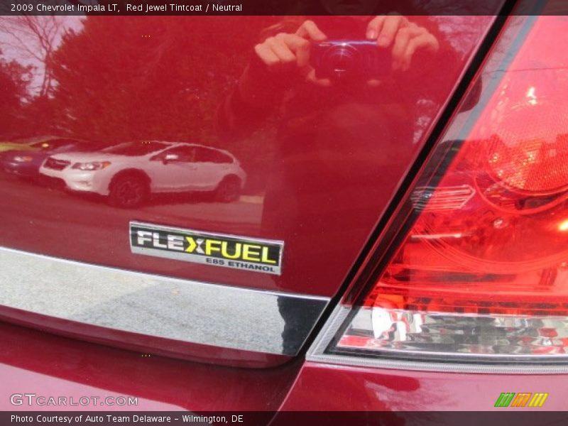 Red Jewel Tintcoat / Neutral 2009 Chevrolet Impala LT