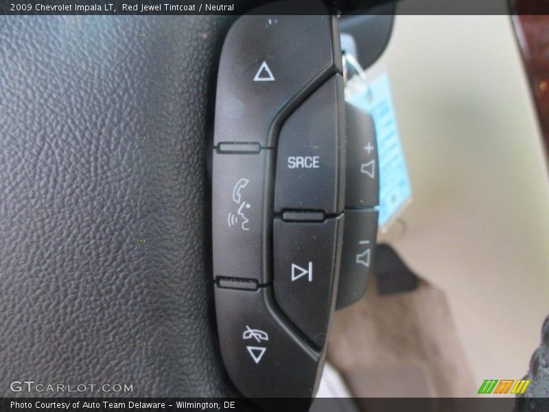 Red Jewel Tintcoat / Neutral 2009 Chevrolet Impala LT