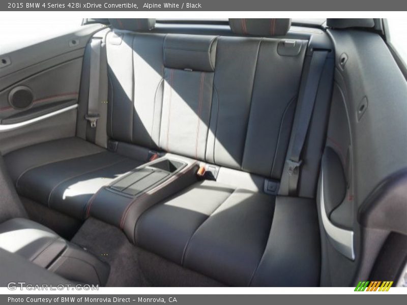 Alpine White / Black 2015 BMW 4 Series 428i xDrive Convertible