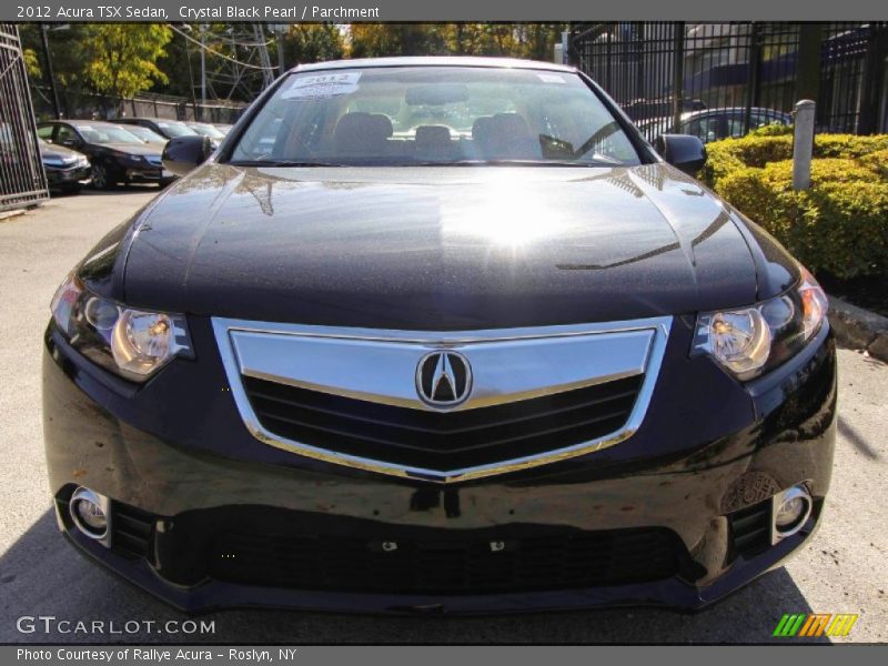 Crystal Black Pearl / Parchment 2012 Acura TSX Sedan