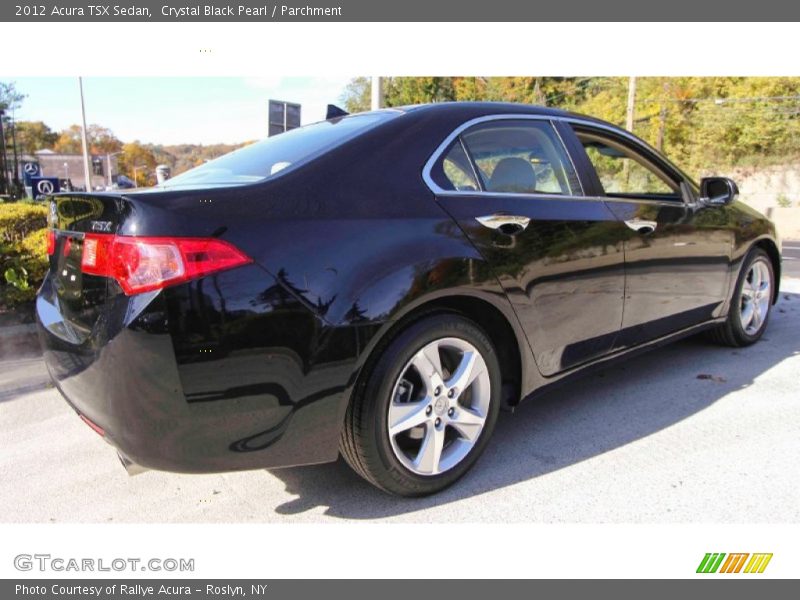 Crystal Black Pearl / Parchment 2012 Acura TSX Sedan