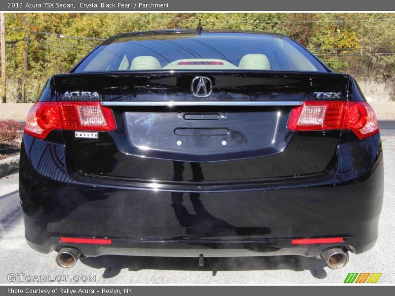 Crystal Black Pearl / Parchment 2012 Acura TSX Sedan