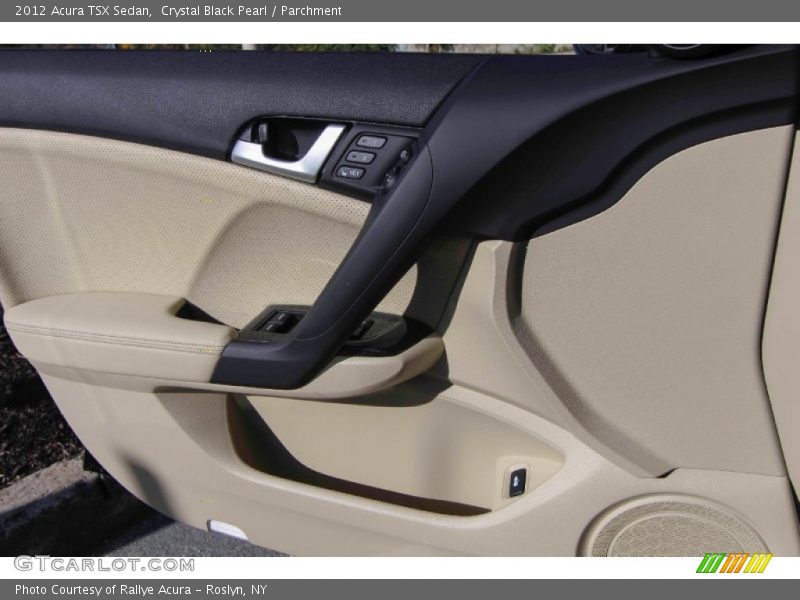 Crystal Black Pearl / Parchment 2012 Acura TSX Sedan