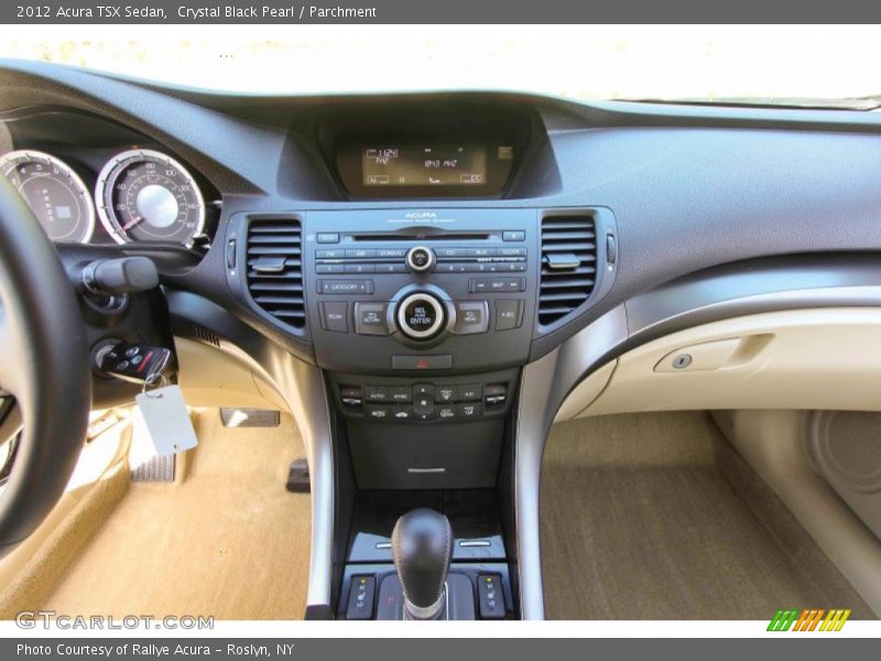 Crystal Black Pearl / Parchment 2012 Acura TSX Sedan