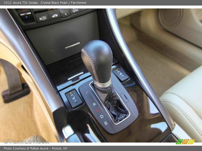 Crystal Black Pearl / Parchment 2012 Acura TSX Sedan