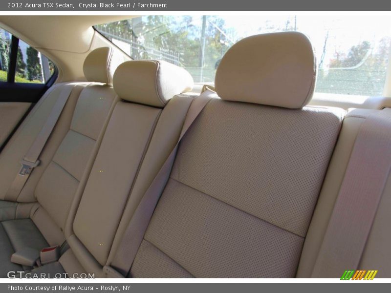 Crystal Black Pearl / Parchment 2012 Acura TSX Sedan