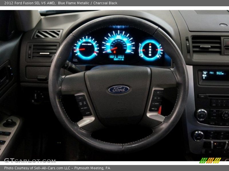  2012 Fusion SEL V6 AWD Steering Wheel