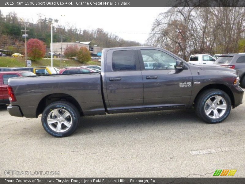  2015 1500 Sport Quad Cab 4x4 Granite Crystal Metallic