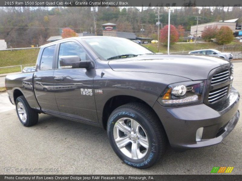  2015 1500 Sport Quad Cab 4x4 Granite Crystal Metallic