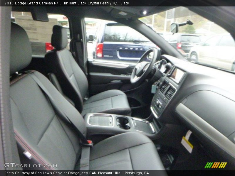 Brilliant Black Crystal Pearl / R/T Black 2015 Dodge Grand Caravan R/T