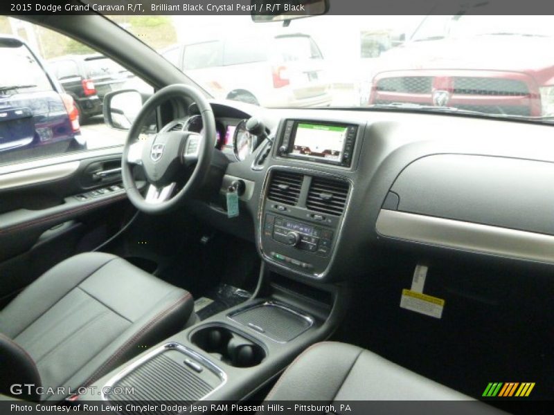 Brilliant Black Crystal Pearl / R/T Black 2015 Dodge Grand Caravan R/T
