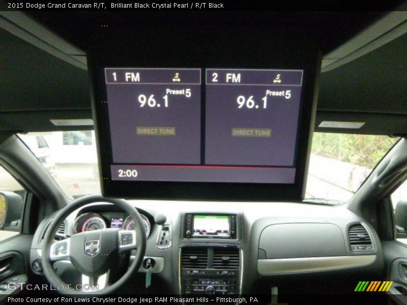 Brilliant Black Crystal Pearl / R/T Black 2015 Dodge Grand Caravan R/T