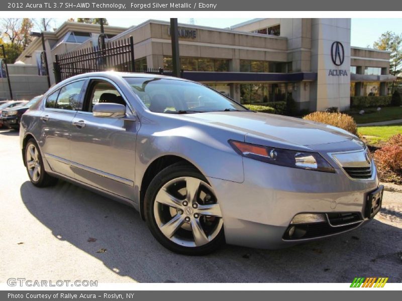 Forged Silver Metallic / Ebony 2012 Acura TL 3.7 SH-AWD Technology