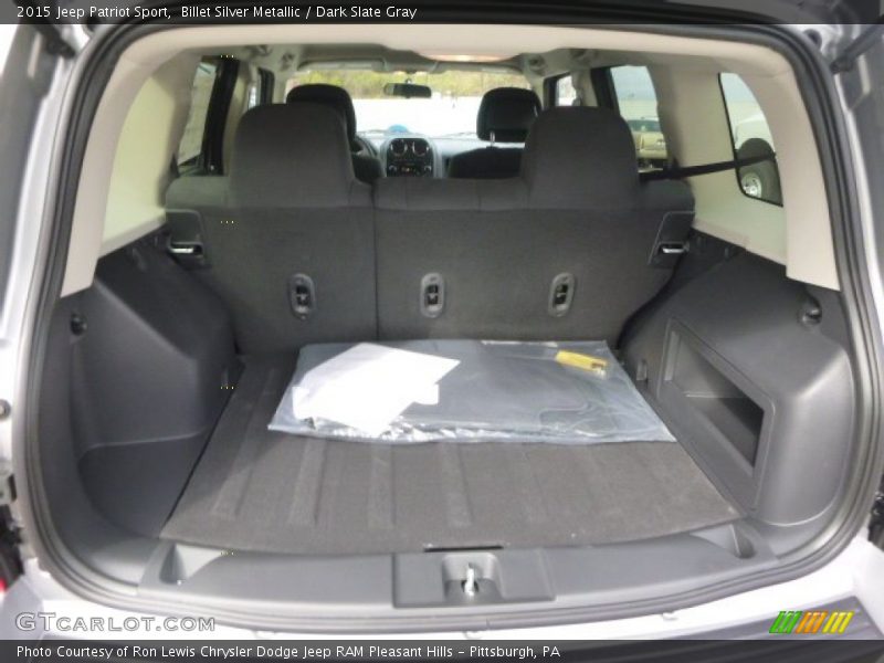 Billet Silver Metallic / Dark Slate Gray 2015 Jeep Patriot Sport