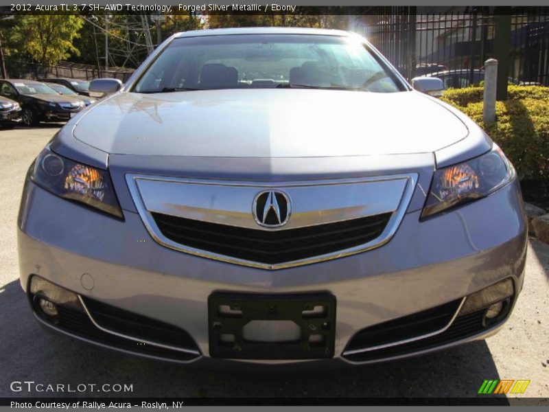 Forged Silver Metallic / Ebony 2012 Acura TL 3.7 SH-AWD Technology