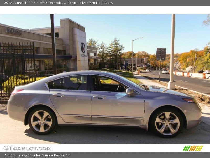 Forged Silver Metallic / Ebony 2012 Acura TL 3.7 SH-AWD Technology