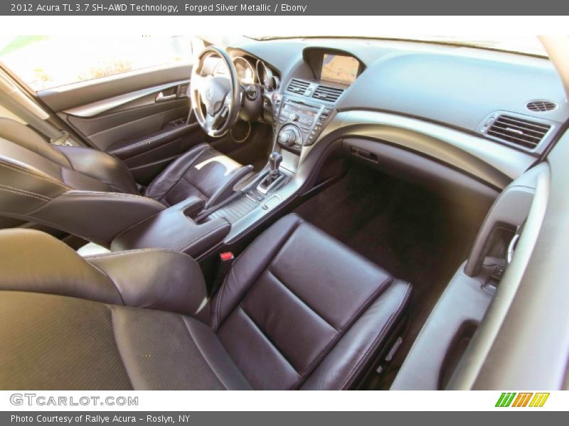 Forged Silver Metallic / Ebony 2012 Acura TL 3.7 SH-AWD Technology