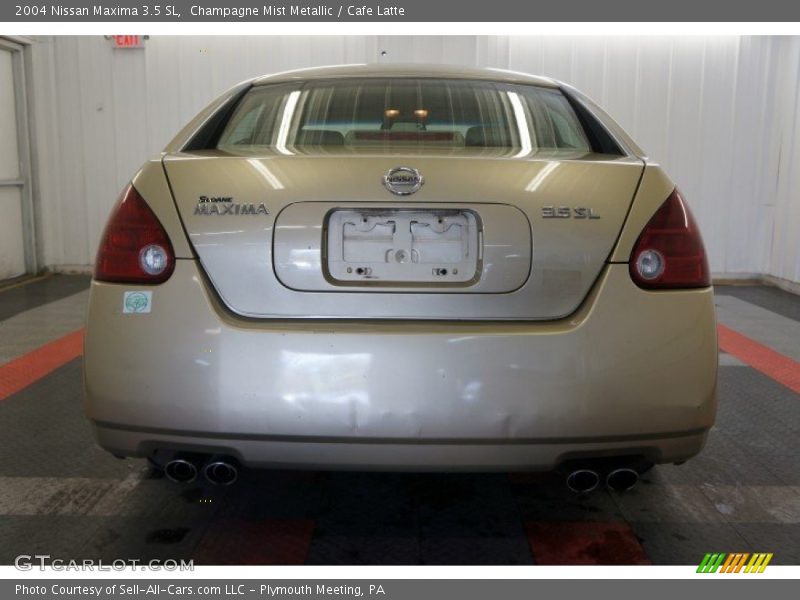 Champagne Mist Metallic / Cafe Latte 2004 Nissan Maxima 3.5 SL