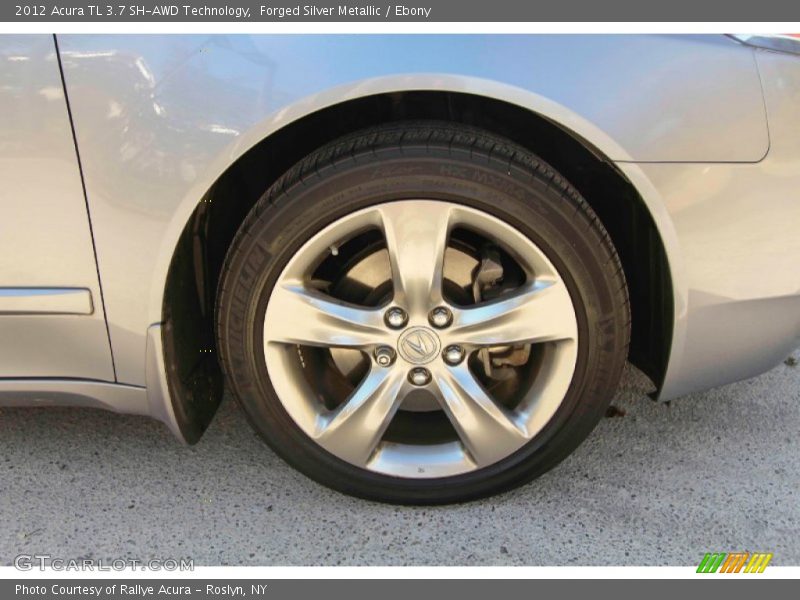 Forged Silver Metallic / Ebony 2012 Acura TL 3.7 SH-AWD Technology