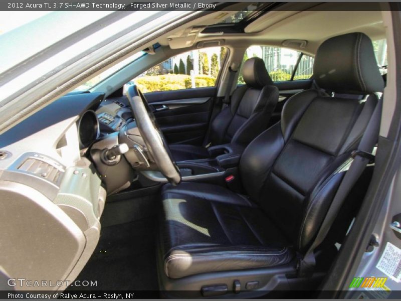 Forged Silver Metallic / Ebony 2012 Acura TL 3.7 SH-AWD Technology